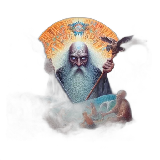 mask, concept art, fantasy art, 3d render transparent PNG cut-out
