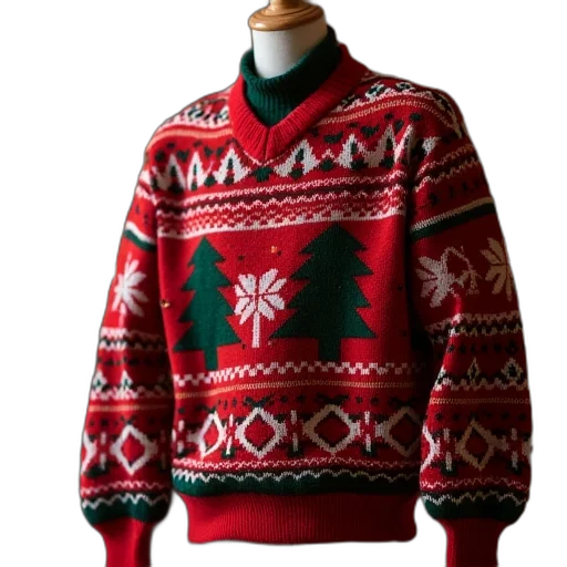 jacket, ugly, sweater, party transparent PNG cut-out