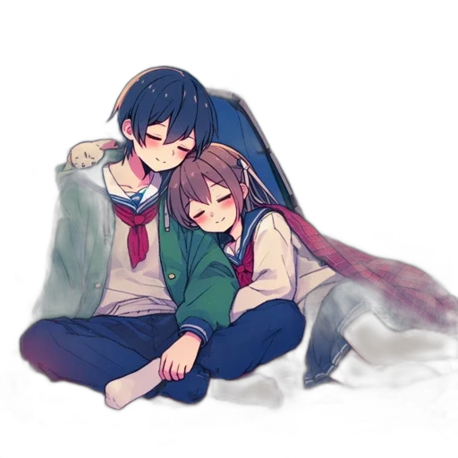 jacket, watercolor, pixel art, anime transparent PNG cut-out