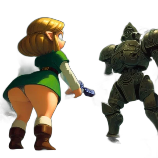 concept art, 3d render, pixel art, fantasy art transparent PNG cut-out