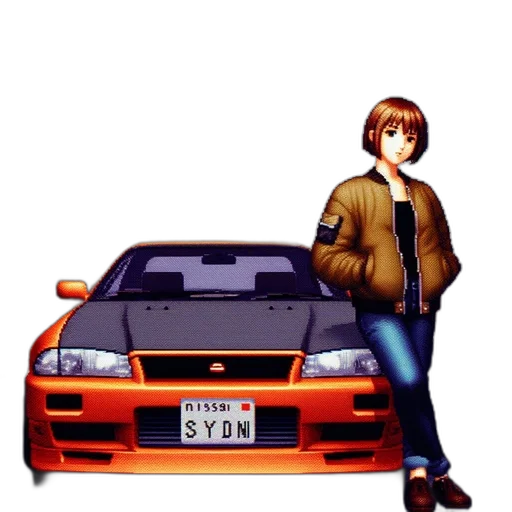 car, jacket, weapon, robot transparent PNG cut-out
