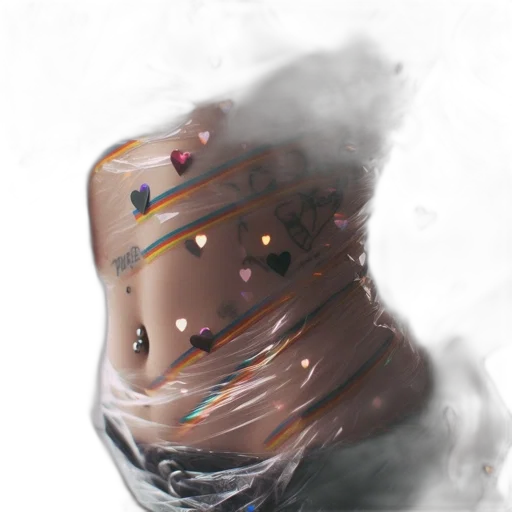 crown, robot, bottle, hat transparent PNG cut-out
