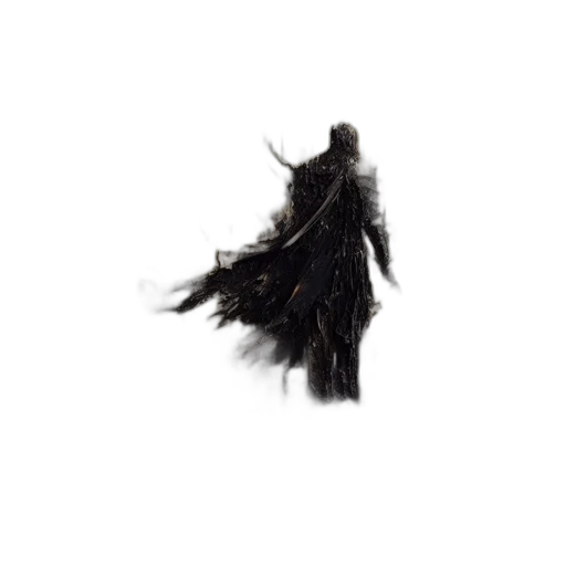 hair, dress, creature, dragon transparent PNG cut-out