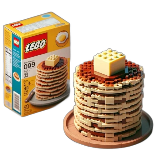 food, 3d render, concept art, assembled transparent PNG cut-out
