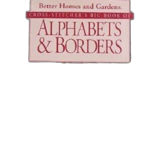 book, titled, cross-stitcher, big transparent PNG cut-out