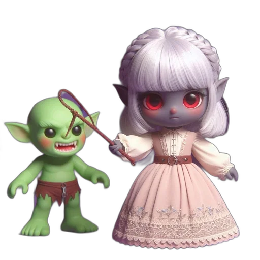 staff, 3d render, concept art, fantasy art transparent PNG cut-out