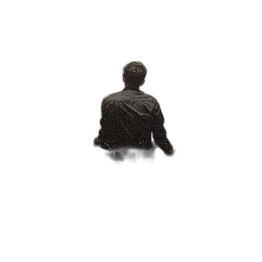 jacket, robot, hair, creature transparent PNG cut-out
