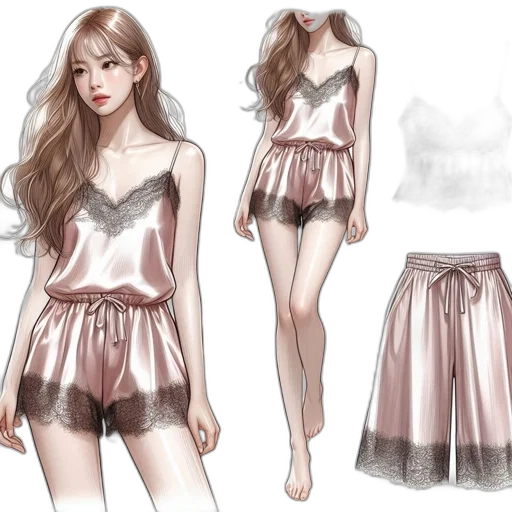 dress, concept art, fantasy art, 3d render transparent PNG cut-out
