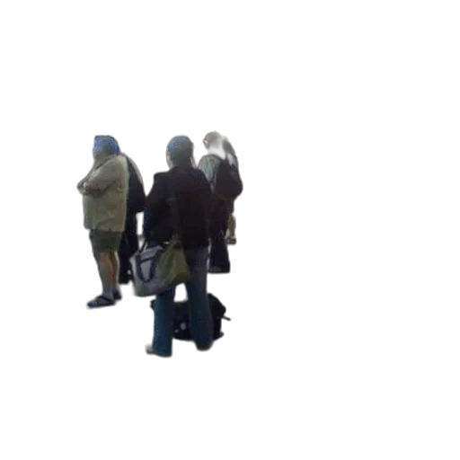 staff, jacket, umbrella, hat transparent PNG cut-out
