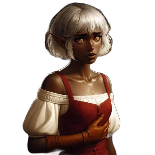staff, face, dress, concept art transparent PNG cut-out