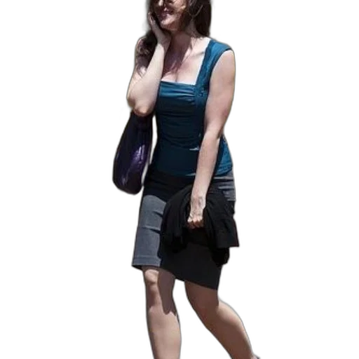 dress, staff, umbrella, shoes transparent PNG cut-out