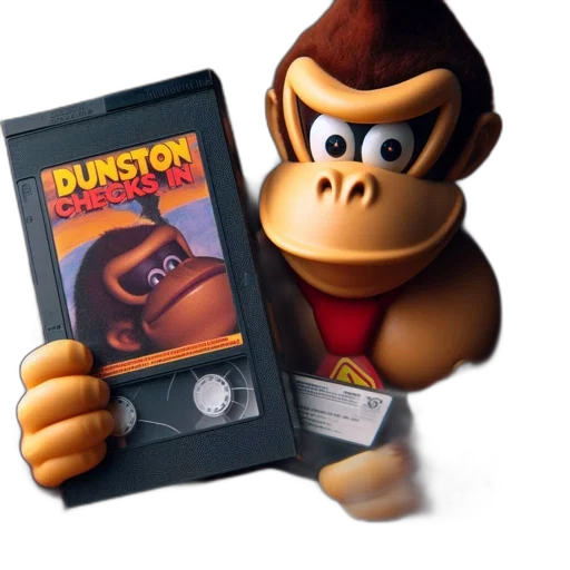animal, concept art, donkey, kong transparent PNG cut-out