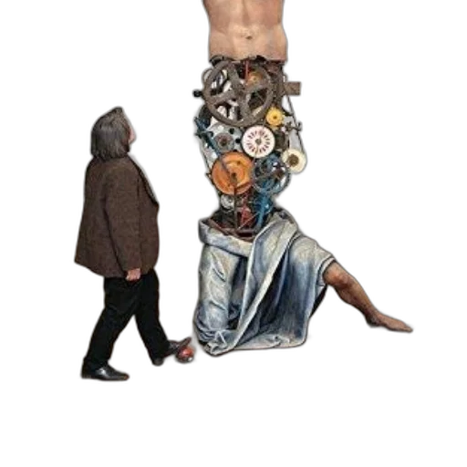 robot, sword, weapon, creature transparent PNG cut-out