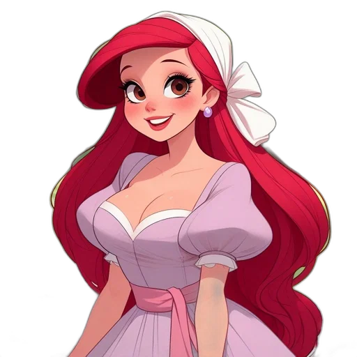 dress, crown, hat, cartoon transparent PNG cut-out