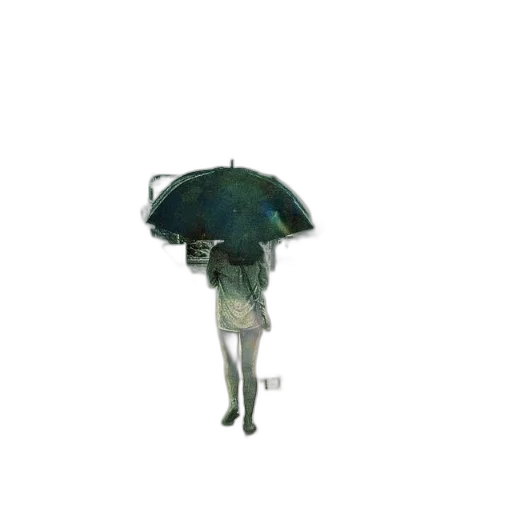 umbrella, dress, jacket, hat transparent PNG cut-out