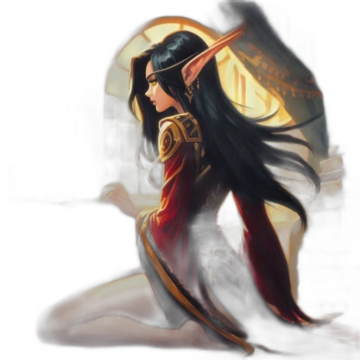 dragon, dress, sword, mask transparent PNG cut-out