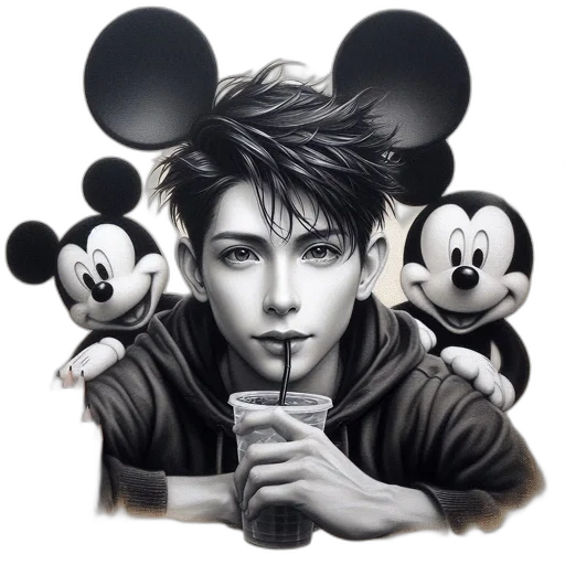 cartoon, fantasy art, concept art, photorealistic transparent PNG cut-out