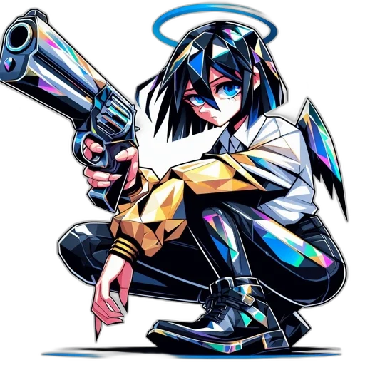 weapon, staff, sword, pixel art transparent PNG cut-out