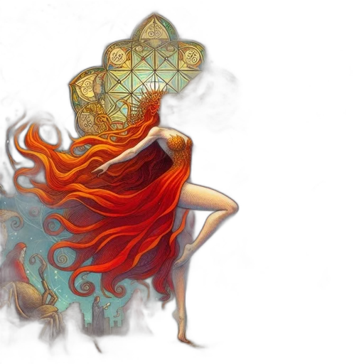 crown, dress, fantasy art, concept art transparent PNG cut-out
