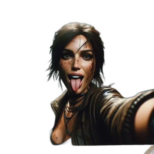 face, weapon, concept art, photorealistic transparent PNG cut-out