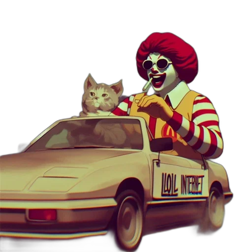 car, animal, concept art, pixel art transparent PNG cut-out