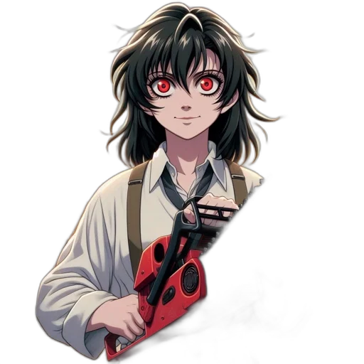 staff, weapon, jacket, face transparent PNG cut-out