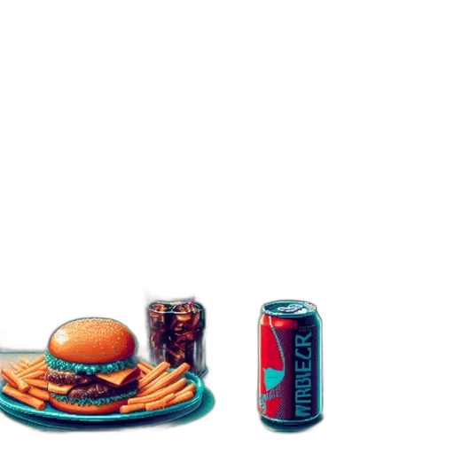 food, robot, car, bottle transparent PNG cut-out