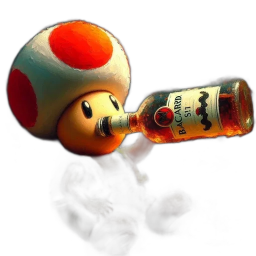bottle, weapon, hat, crown transparent PNG cut-out