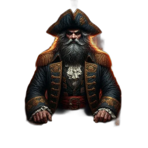 jacket, face, hat, staff transparent PNG cut-out