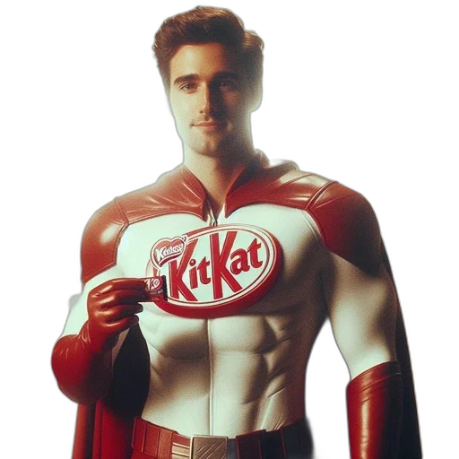jacket, food, comic book art, 3d render transparent PNG cut-out