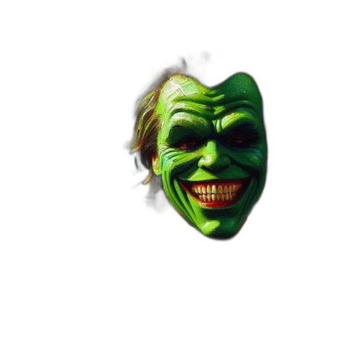 mask, face, creature, staff transparent PNG cut-out
