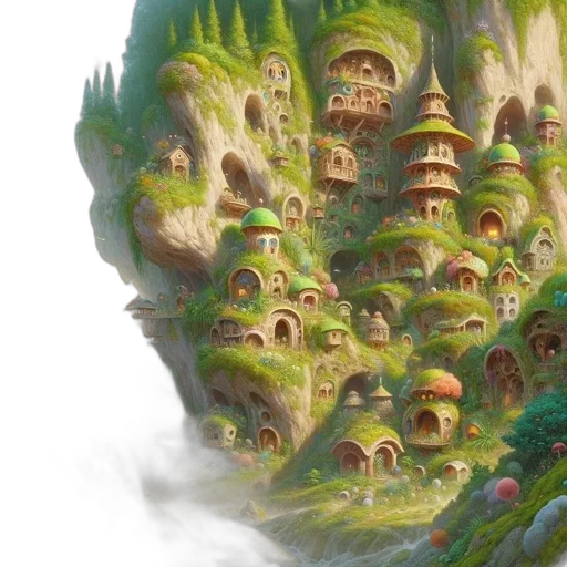 concept art, fantasy art, 3d render, photorealistic transparent PNG cut-out