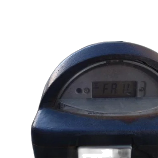 robot, close-up, parking, meter transparent PNG cut-out