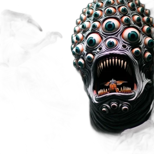 mask, creature, shoes, face transparent PNG cut-out