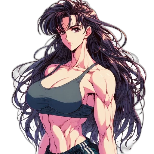 weapon, anime, pixel art, vaporwave transparent PNG cut-out