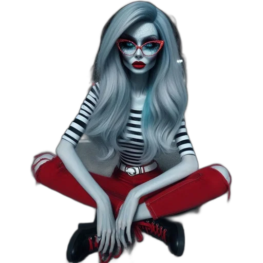 creature, mask, face, fantasy art transparent PNG cut-out