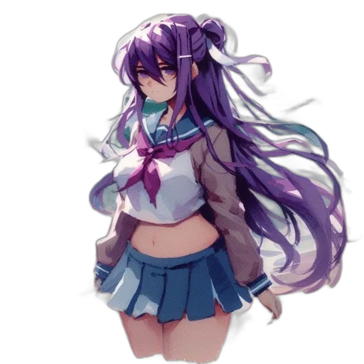 staff, creature, hair, weapon transparent PNG cut-out