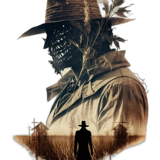hat, mask, jacket, concept art transparent PNG cut-out