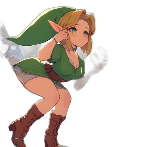 dress, staff, weapon, concept art transparent PNG cut-out