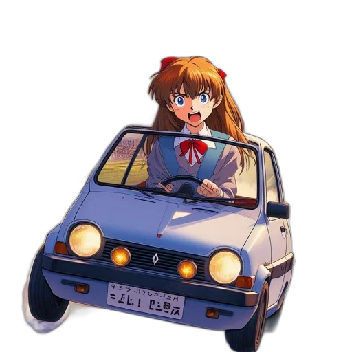 car, hat, weapon, robot transparent PNG cut-out