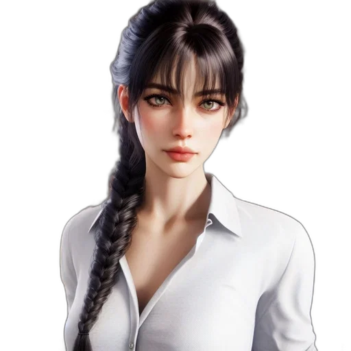 staff, face, photorealistic, concept art transparent PNG cut-out