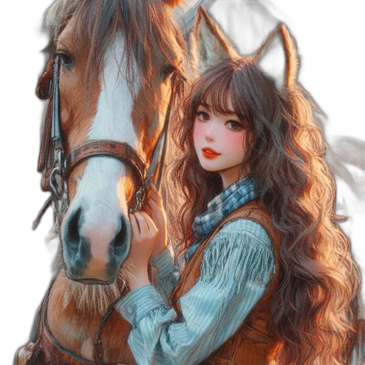 hair, animal, dragon, face transparent PNG cut-out