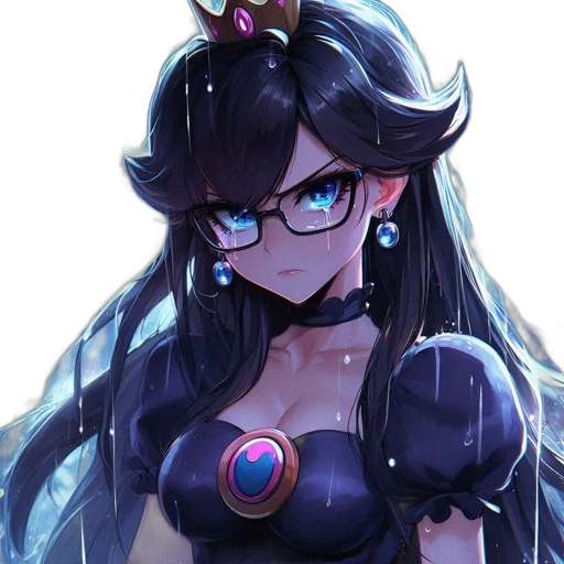 staff, crown, weapon, dress transparent PNG cut-out
