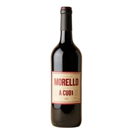 bottle, 3d render, black, glass transparent PNG cut-out