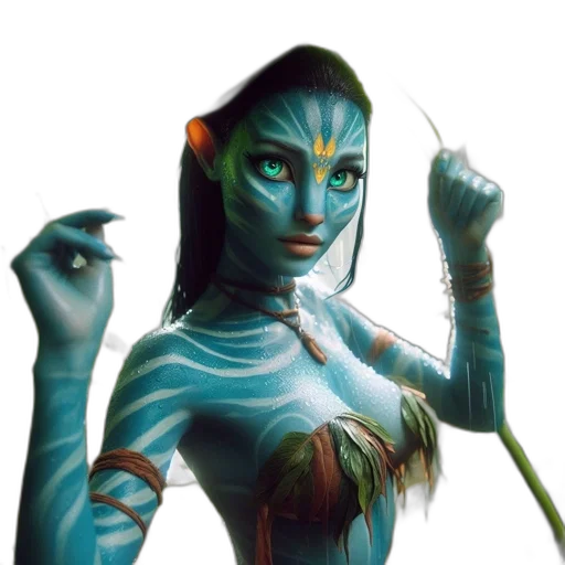 staff, creature, jewelry, mask transparent PNG cut-out