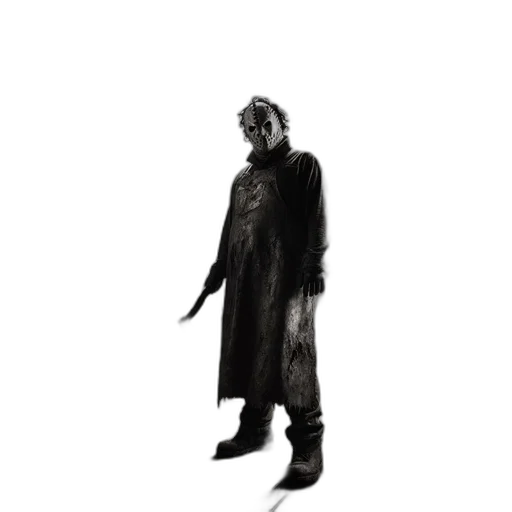 mask, staff, creature, jacket transparent PNG cut-out