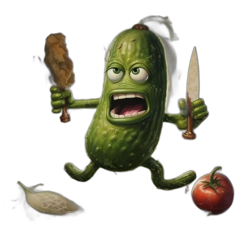 food, weapon, creature, animal transparent PNG cut-out