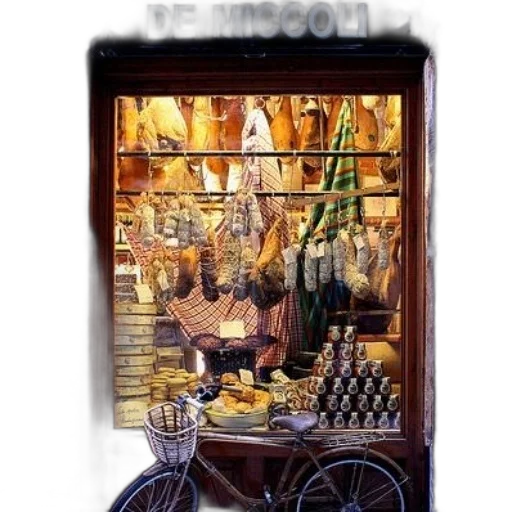 food, furniture, photorealistic, oil painting transparent PNG cut-out