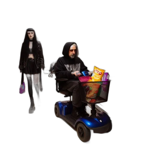 robot, car, jacket, creature transparent PNG cut-out