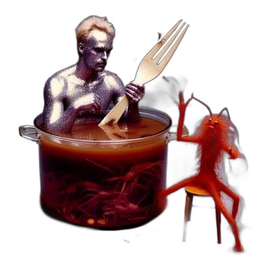 food, staff, creature, animal transparent PNG cut-out